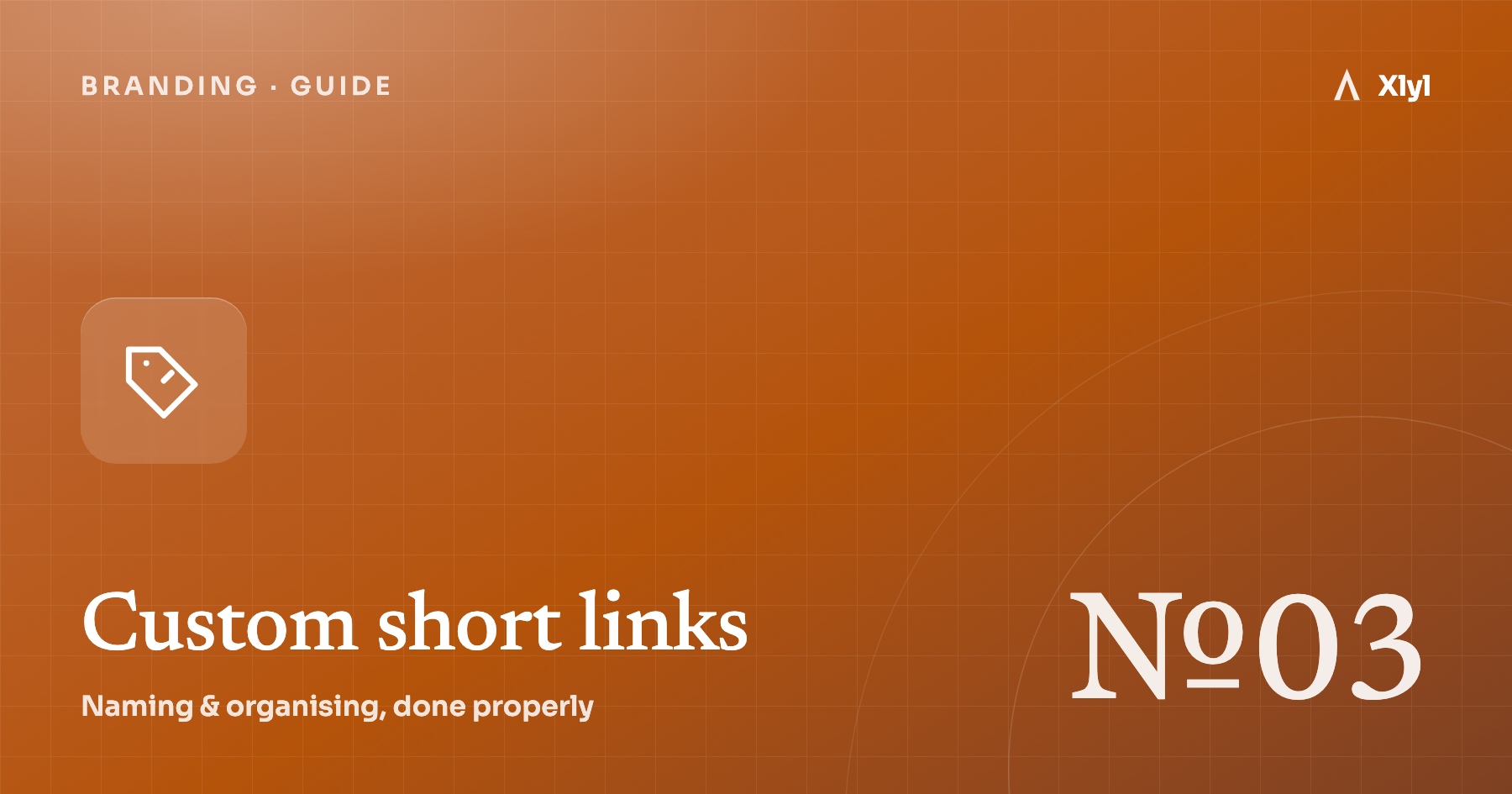 Guide cover: custom short link best practices — naming and organising