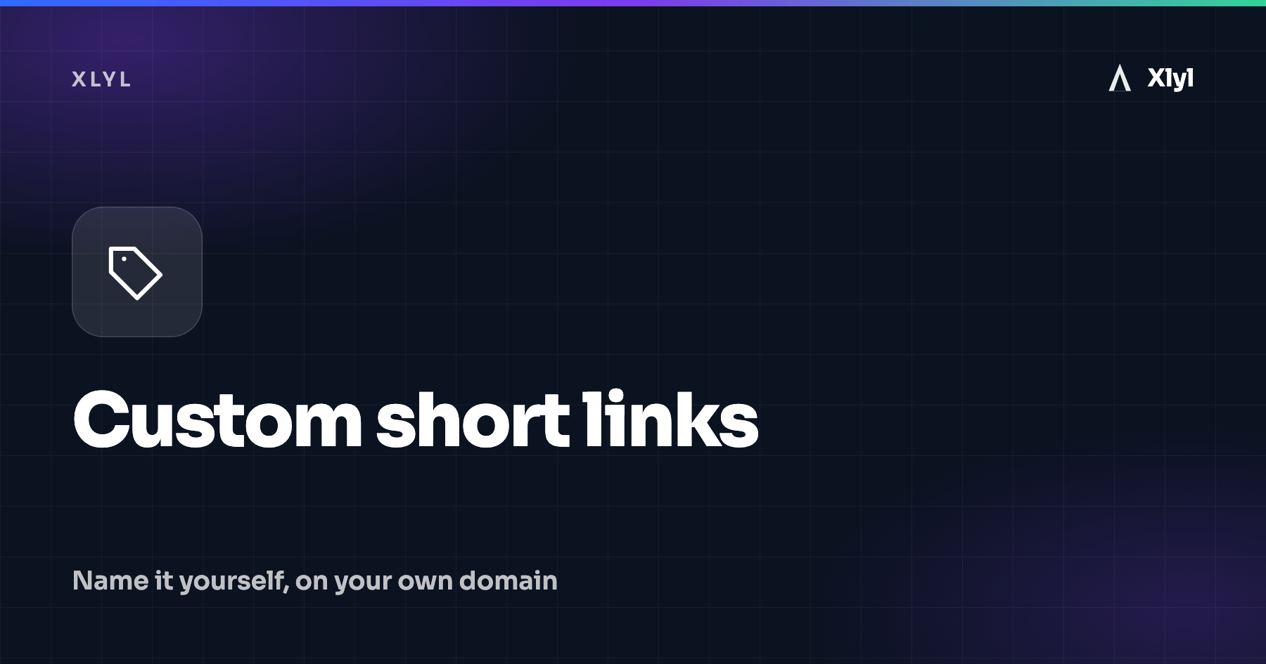 Custom short links: name it yourself, on your own domain